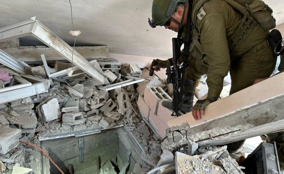 דיווח: צה"ל החל להציף את המנהרות של חמאס בעזה