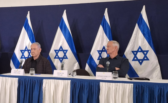 סקר מנדטים: נתניהו עוקף את גנץ לראשונה במלחמה