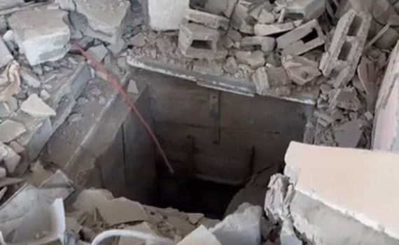 תיעוד: לוחמים חשפו ונטרלו מנהרת טרור בעזה