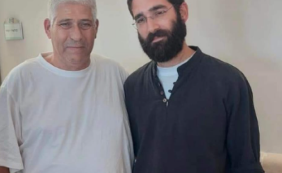 "אני גאה שהכליה שלו בתוך הגוף שלי"