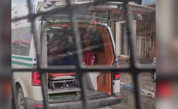 צפו: מחבל ניסה לברוח על ידי אמבולנס ונתפס