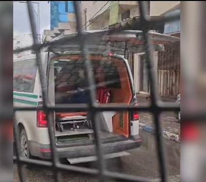 צפו: מחבל ניסה לברוח על ידי אמבולנס ונתפס