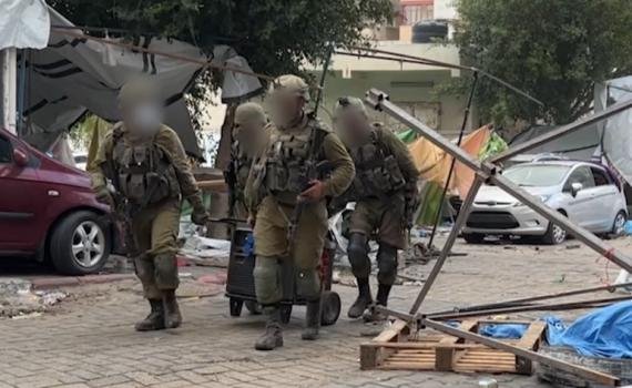 צפו: צה"ל מפנה תינוקות מביה"ח שיפא למצרים