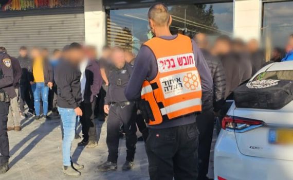 האלימות במגזר הערבי: מספר פצועים ברהט