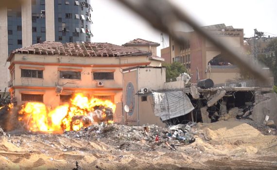 כוח אש אדיר: לוחמי גולני מבעירים את עזה | צפו