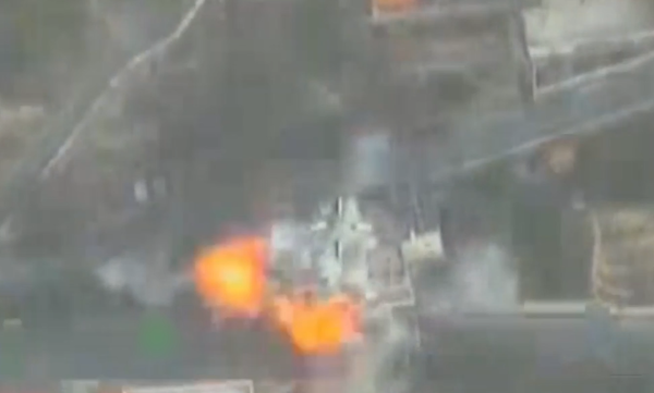 צפו: מטוסי קרב תקפו מספר מטרות חיזבאללה