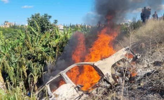 צה"ל מגביר את התקיפות בלבנון: צפו בפיצוץ