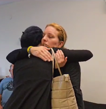 אימו של הנעדר ניחמה את משפחתה של נועה מרציאנו