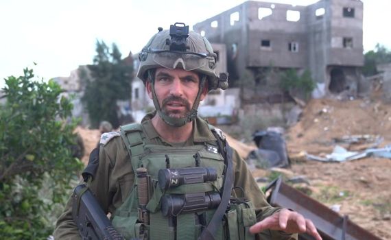 צפו: המח"ט הסרוג מתאר את הקרב בג'באלייה