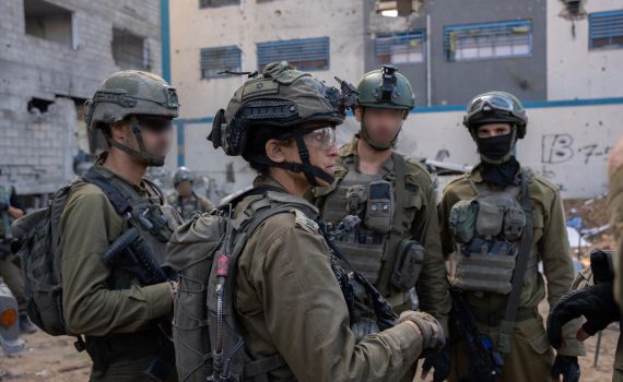 צפו: גדוד מעורב של לוחמים ולוחמות בפעילות ברצועה