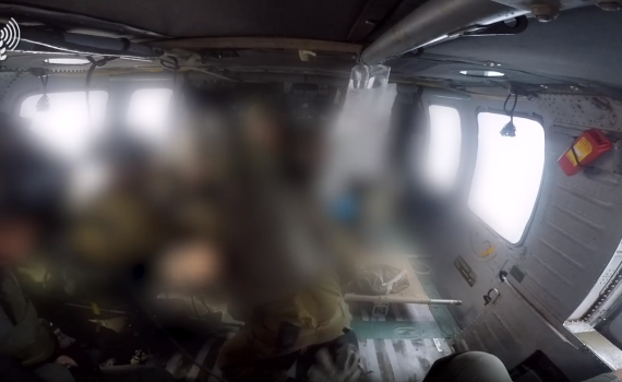 תיעוד מיוחד מבטן המסוק: יחידת 669 בחילוץ מעזה