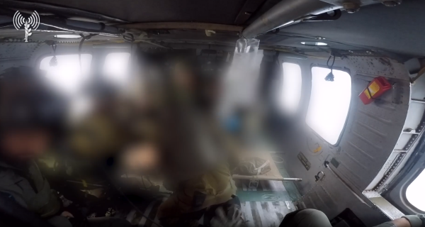 תיעוד מיוחד מבטן המסוק: יחידת 669 בחילוץ מעזה