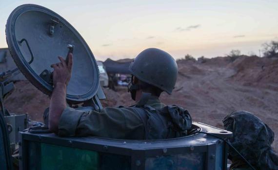 צפו: לוחמי גולני בהתקלות עם מחבלים ששיגרו RPG