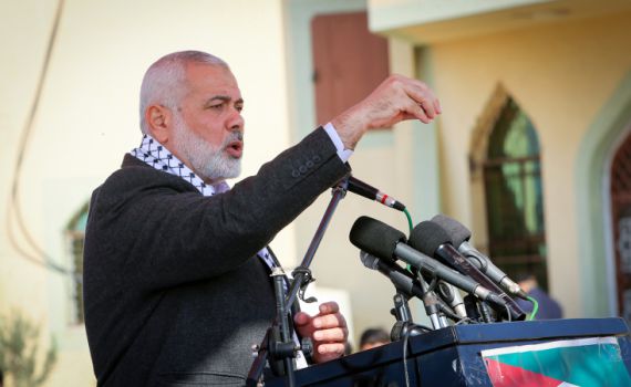 דיווח פלסטיני: הנייה הגיע לטורקיה ויפגש עם ארדואן