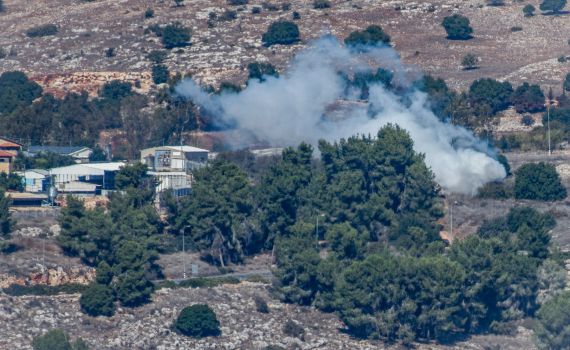 תגובה לירי לחיפה? בניין יחיד הופצץ בדרום לבנון