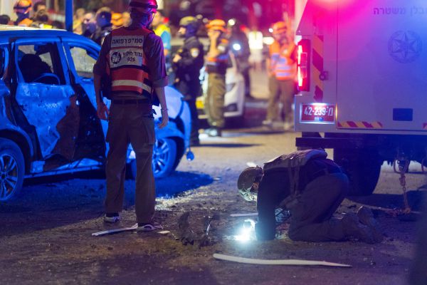 מטח של 12 רקטות לעבר אזור המרכז והשפלה