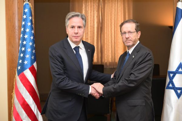 בלינקן להרצוג: נגן על תושבי עזה שאינם מעורבים