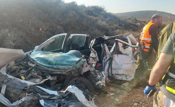 אב ובנו: הותרו לפרסום שמות ההרוגים בשומרון