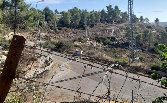 מחבלת חמושה בסכין נורתה סמוך לישוב פסגות בבנימין