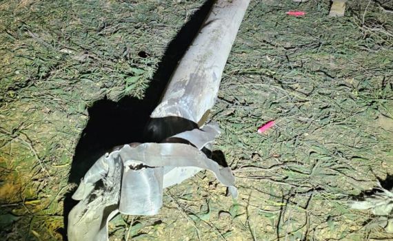 אזעקות בגוש דן ובשפלה, נפילה בבית בחוף אשקלון