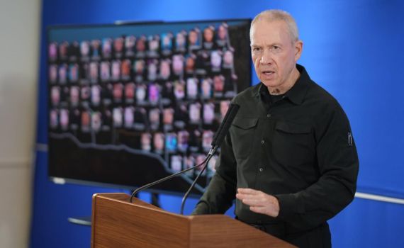 גלנט: "לא יהיה מקום חסין בעזה עד השלמת המשימה"