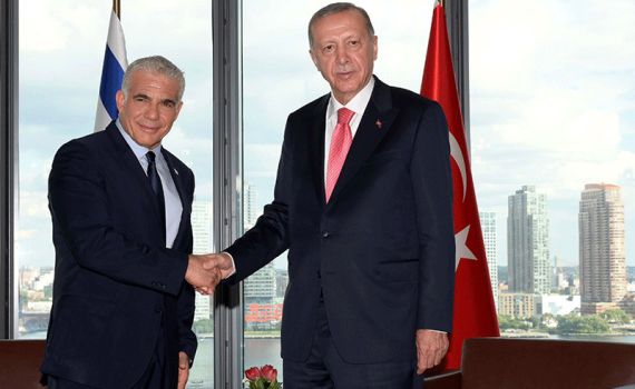 לפיד עונה לארדואן: "אדם עם רקורד מחריד"