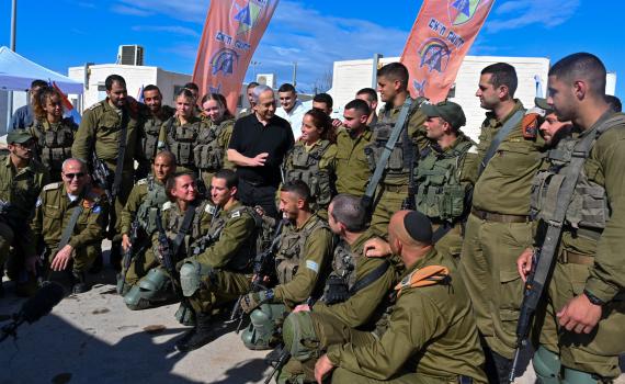 נתניהו ללוחמים: "אין מקום בעזה שלא נגיע אליו"