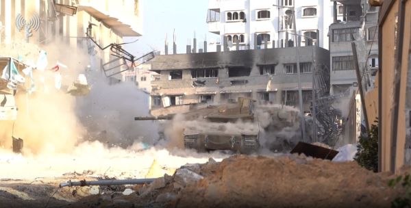 תיעוד מהתקיפה: עשרות מחבלים חוסלו הלילה בעזה