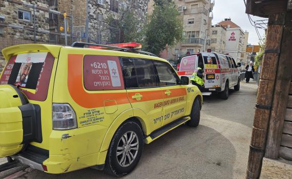 ירושלים: החייאה על בן חצי שנה; מצבו קשה