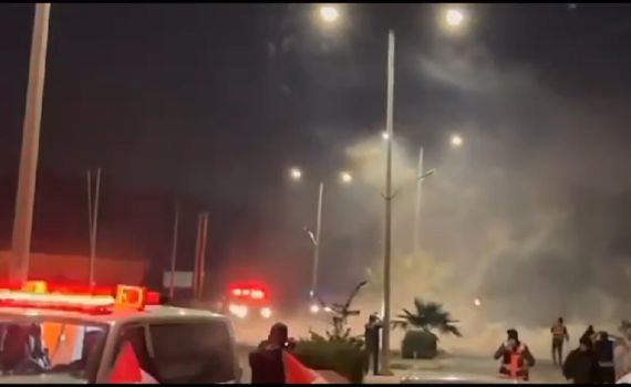 צפו: כוחות מג"ב מונעים את חגיגות שחרור המחבלים