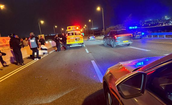 אדם נדרס למוות בכביש 6: "הפציעה הייתה קריטית"