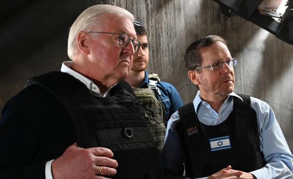 נשיא גרמניה סייר בבארי והחליט לתרום 7 מיליון יורו