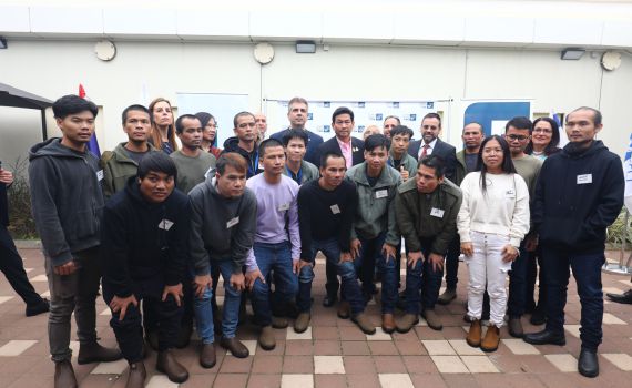 שר החוץ של תאילנד נפגש עם החטופים ששוחררו