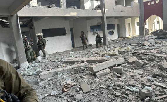 תיעוד: צה"ל חיסל מחבלים שניסו לברוח למנהרה בעזה