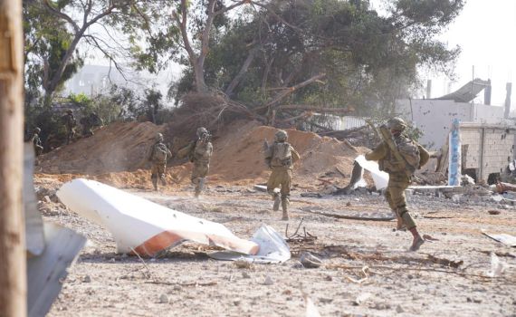 תיעוד: כוח נח"ל השלים השתלטות על מוצב חמאס