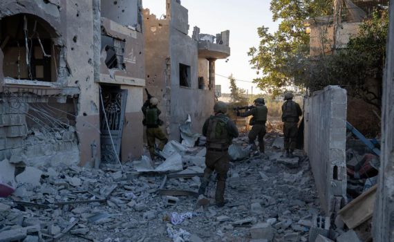 ניסה להתחמק וחוסל: תיעוד מתוך הקרבות בעזה