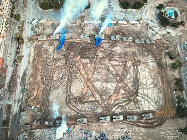 בלב עזה: לוחמי גולני קיימו טקס לזכר חבריהם שנפלו