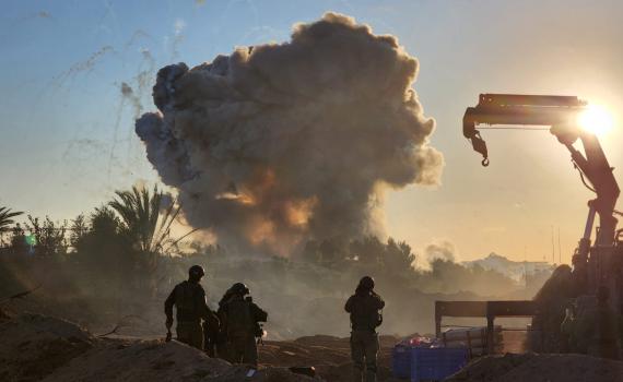תיעוד: צה"ל חיסל הלילה עשרות מחבלי חמאס