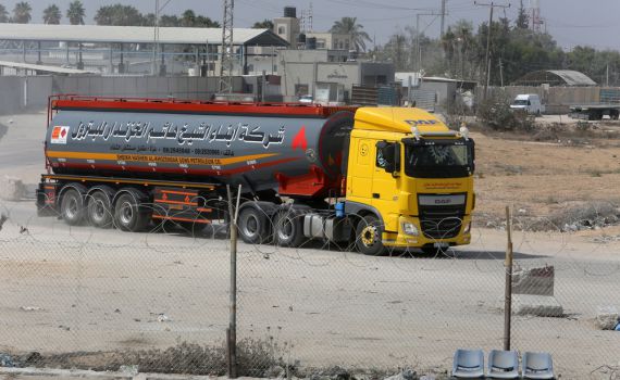 באישור הדרג המדיני: מיכליות גז ודלק נכנסו לעזה