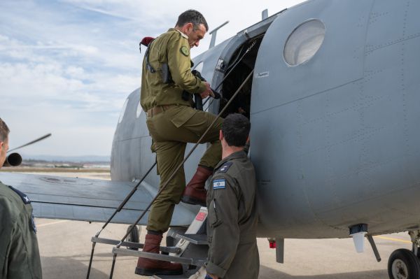 הרמטכ"ל טס מעל עזה: "כל צה״ל עובד כדי שתתקדמו"