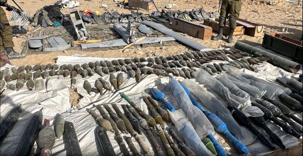 צפו: צה"ל איתר את מצבור האמל"ח הגדול ביותר בעזה