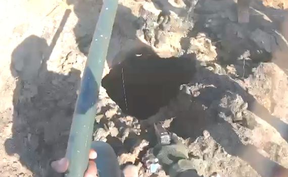 לוחמים ארבו למחבלים בפיר שהיה בתוך אזור המגנן