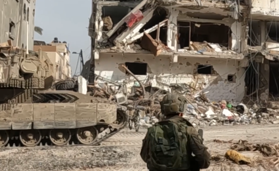 זו לא אותה שג'עייה: צפו בגולני כותשים את קן הטרור