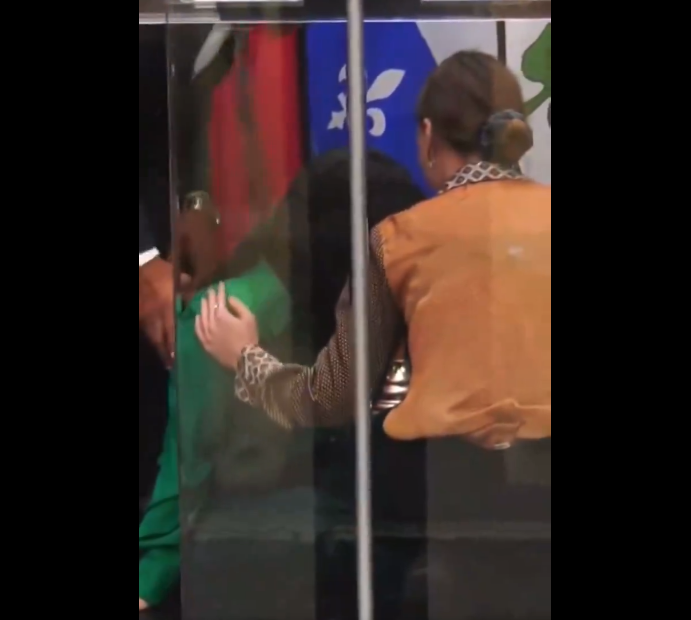 בשידור חי: ראש עיריית מונטריאול התעלפה