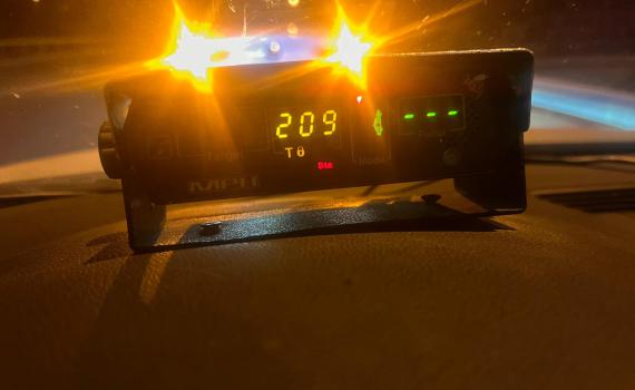 תושב טמרה נתפס נוהג במהירות של 209 קמ"ש