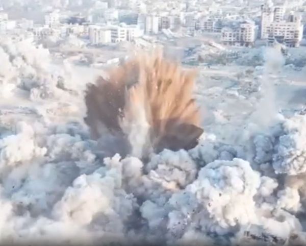 צפו: פוצצה מנהרת המטכ"ל של החמאס