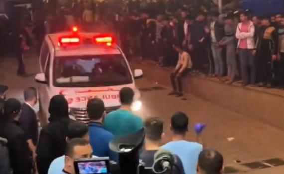 דיווח: "מישהו חשוב" פונה לבית החולים בעזה