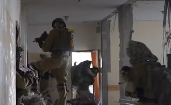 צה"ל פשט על חמ"ל הבטחון הכללי של חמאס. צפו