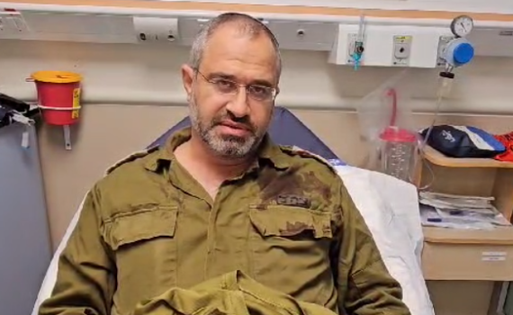 הקצין שנפצע בפיגוע דקירה משחזר: 'מזל שזה הייתי אני'