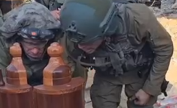 תיעוד מרגש: המניין המרכזי בשכונת חאן יונס. צפו